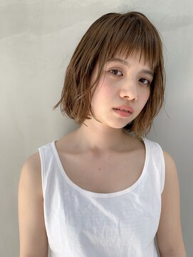 ミィ 表参道(mee.) 【mee.】　ハセガワヒトシ　ベージュカラーヘルシーレイヤー