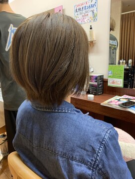 ヘアセラピー サラ 北仙台店(hair therapy Sara) ツヤツヤショート♪【北仙台/台原/髪質改善/oggiotto】