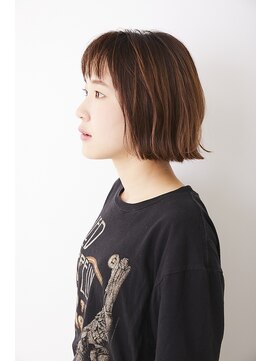 アイワナゴーホーム コンセント(I WANNA GO HOME CONCENT) 外はねミニボブ　【中野駅前】