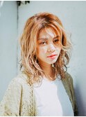 外国人風ミディアムレイヤー