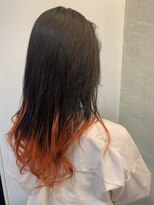 ヘアーメイク アフィーノ(hair make affino) アンバーオレンジ