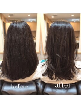 リアン(Lien) 『髪質改善』ストレートエステ（縮毛矯正）（リタッチ可）