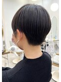 小顔、小頭☆女性らしさのあるコンパクトなマッシュ◎