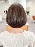 ショートとボブの中間