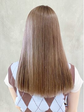 アイティーバイアルバム 藤沢店(IT by ALBUM) ミルクティーグレージュ_ショコラベージュボブルフ_ba340561