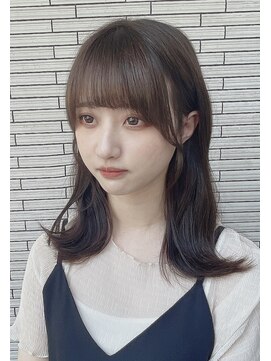 プラン(plan) 艶暗髪×小顔矯正カット