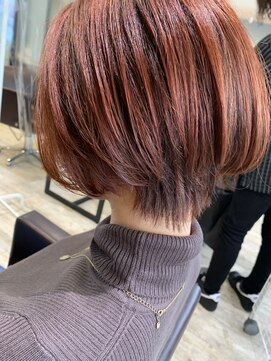 トレ(tre.) 甲子園口/髪質改善/ショート/ハイライト/酸性ストレート