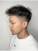 フェードジェットモヒカン メッシュ