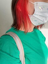 キャンバス バイ ネオリーブ 横浜西口(Canvas by neo.)&nbsp;インナーカラー　デザインカラー　オレンジカラー