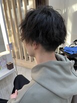 フゥカ 類家店(fuka)&nbsp;メンズパーマ　ツイストスパイラル　20代30代40代