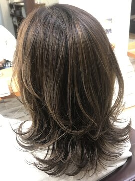 ヘアーサロン ミーム(MEME) 白髪ぼかし&レイヤー