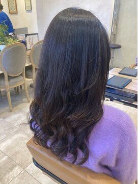 ラボヌールヘアーグレース 門前仲町店(La Bonheur hair grace) コテ巻き風パーマ