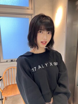 サンド 鹿児島中央(sand) フルバング/イメチェン/ハッシュカット/ボブ/鹿児島中央駅