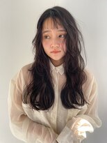 ヘアサロン ガリカ 表参道(hair salon Gallica)&nbsp;<SAKI>ナチュラルロングレイヤー/顔周りレイヤー/デザインカット