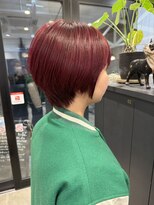 コスタ オブ リシェール(The COSTA of RICHAIR)&nbsp;ピンクショート/ショートボブ/越谷/レイヤーカット/韓国