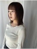 顔まわりウルフレイヤー×やわらかブラウン 【鎌田 隆雅】