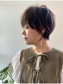 ＃マルミショート/ニュアンスパーマ/30代/40代/50代