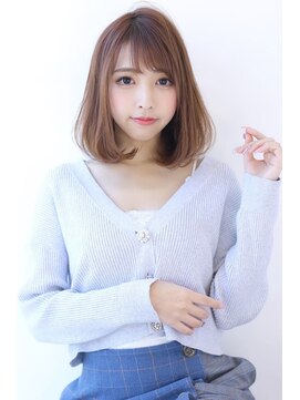 オーロ 緑地公園店(ORO) ひし形シルエットグレーベージュエギョモリエアリーミディ