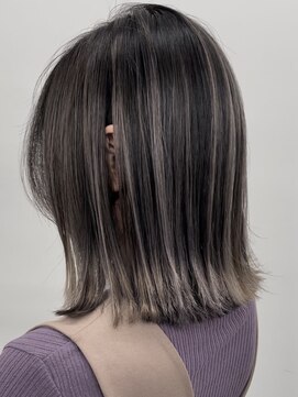 スティロ(stylo) ハイライトカラーグレージュベージュケアブリーチダブルカラー