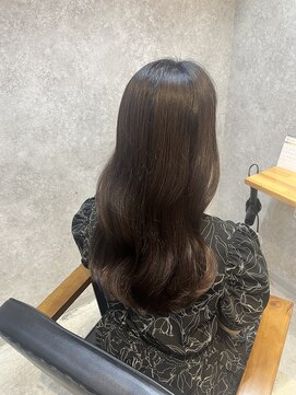 デフィ 上野(DEFI) 透明感 髪質改善カラー