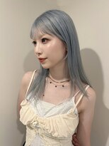 ペレ 梅田(PELE) 前髪/アンブレラカラー/こなれミディ/イメチェン/ウェーブパーマ