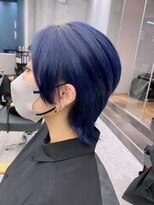 ネウィ 池袋(newi) 【ブリーチ】ブルーカラー