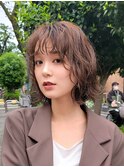 カジュアルウェーブボブ◎榊原
