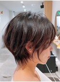 くびれショート×小顔×大人可愛い