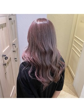 アンプヘアー 西京極店(unpeu hair) 10代20代柔らかい印象のハイトーンカラー