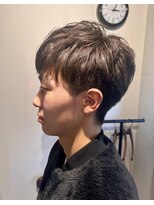 ヘアデザイン エソラ(hair design esora) ツーブロックぎみのマッシュ