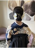 クールなアップスタイル