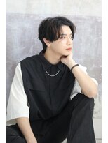 プティパ 水戸内原店(petit-pas)&nbsp;センターパート大人カジュアル×ニュアンスパーマ