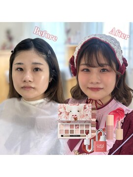 グラムール(Gramour) ベストドレッサー賞のためのヘアメイク!