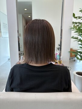 カッツ 駅家店(CUT S) 切りっぱなし外はねボブ