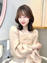 ミリ 奈良店(mm)&nbsp;鎖骨ボブ　暖色カラー　髪質改善アプトグロス