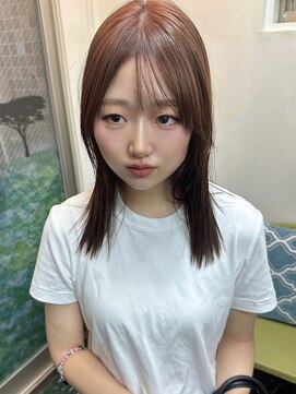 ヴェルデ(Verde) ピンクブラウンカラー ブラウンカラー ピンクブラウン