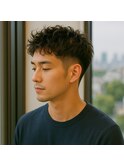SOUPREXツーブロックショートスタイル　20代 30代 40代 50代