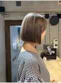前下がりボブ