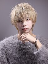 リップス 梅田ロフト(LIPPS) ブロンドラウンドマッシュ