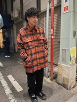 ハイセンス(HISENSE)&nbsp;メンズシャドウパーママッシュウルフミディアムヘア【GIA】