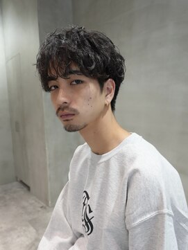 バイフィフス 原宿/表参道(by fifth) マッシュシャドウパーマスパイラルパーマ大人メンズヘア