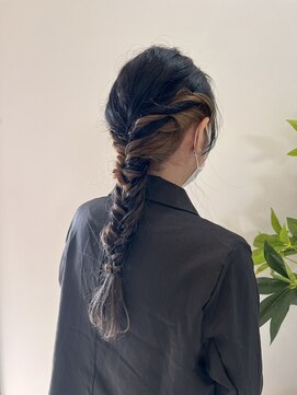 ナンブスカイ(nambu-SKY) デザインカラー×ヘアアレンジ