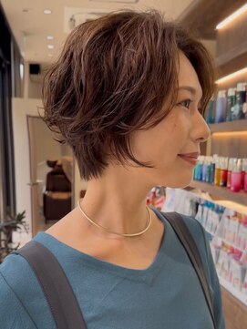 ジアン バイ ミルボン 西宮ガーデンズプラス(GIEN by milbon) ニュアンスパーマ/ショートパーマ/パーマスタイル
