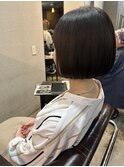 艶まとまりストレートボブ