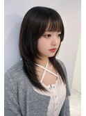 ハッシュカット　レイヤーカット　越谷