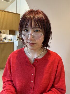 ランフィー(ramphy) チェリーレッド bob