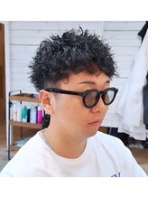 ヘアーサロン カヴィエ(hair salon covie)&nbsp;ダウンバングショート　アクティブショート　ピンパーマ