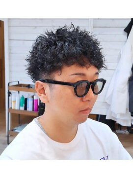 ヘアーサロン カヴィエ(hair salon covie) ダウンバングショート アクティブショート ピンパーマ