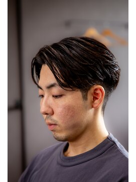 すがなみバーバーショップ フェザーパーマ