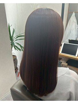 ロッカヘアエジェ(ROCCA hair eje.) 美髪ストレート×ショコラブラウン